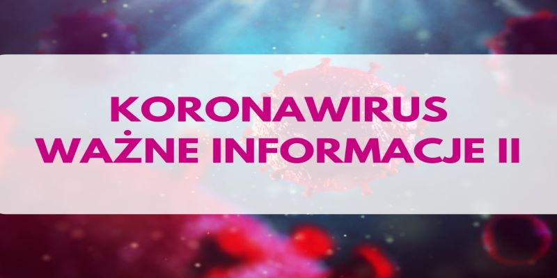 Koronawirus - Ważne Informacje