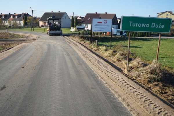 Remont drogi gminnej Turowo-Turowo Duże